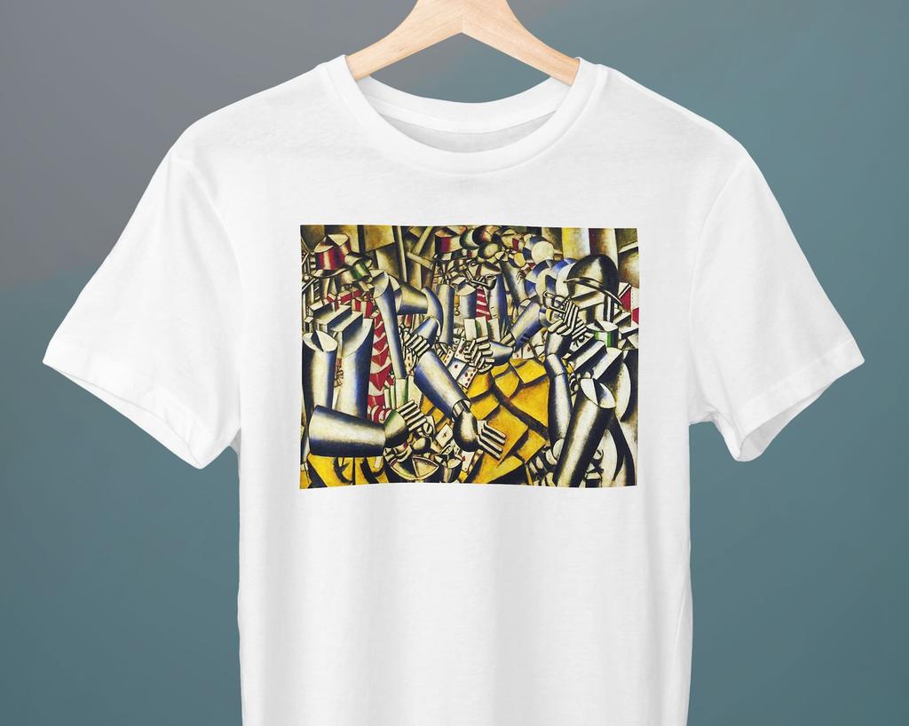 The Part of Chart, Fernand Leger Painting, Unisex T-Shirt, Art T-Shirt, Abstract, Cubism, Gift for Her, Gift for Him, Art Lover Gift