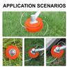 Yousheng Dual String Trimmer Head Aluminum Alloy Weed Trimmer Head Universal Replacement Trimmer Head for Most Gas Trimmers