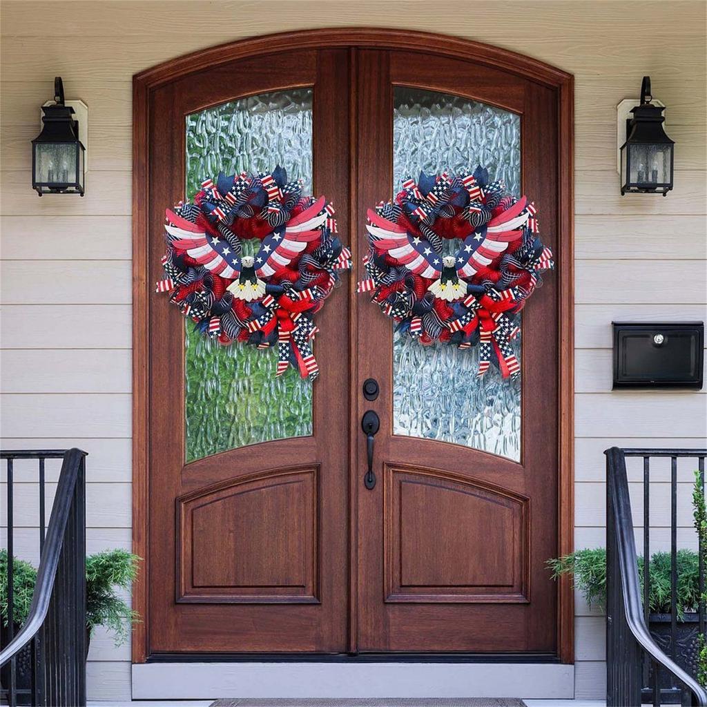 3DIndependence Day Flag Garland Home Front Decoration Door Hanging Garland Pendant