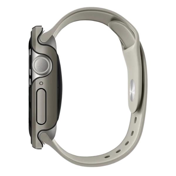 Uniq Valencia Case Apple Watch Series    46Mm Silver/Titanium Silver