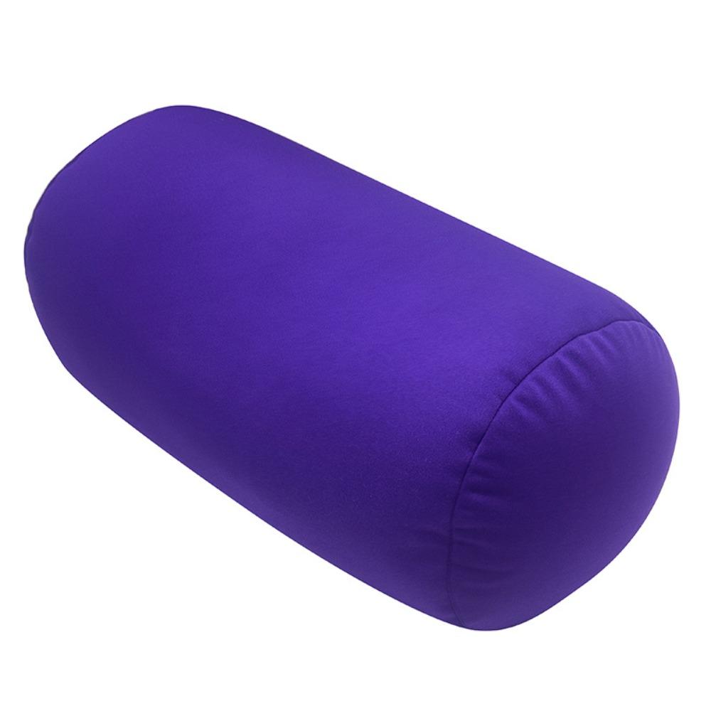 Mini Microbead Bolster Tube Pillow Foam Particle Neck Support Pillow New Back Cushion Travel Use