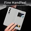 Precise Cutout Fall Protection Leather Folding Case For Samsung Galaxy Z Fold 4 Fold4 Fold3 Fold 3 2 5g Fold2 Matte Cases