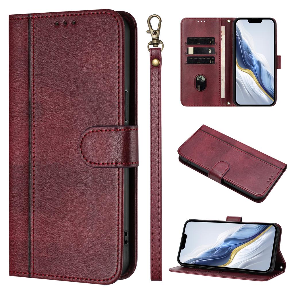 Wallet Flip Leather Case For XiaoMi Poco C71 C75 C61 C65 C55 C50 C51 C40 4G Card Holder With Wrist Strap Cover