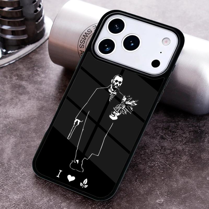 Чехол для телефона 'Убийца Леон' из известного фильма для iPhone 17 16 15 Pro Max Air 14 13 12 11 Plus Ударопрочный чехол