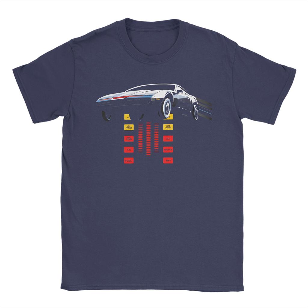 KITT Knight Rider T Shirts for Unisex 100 Cotton Awesome TShirt Crewneck Tee Shirt Short Sleeve Tops Gift