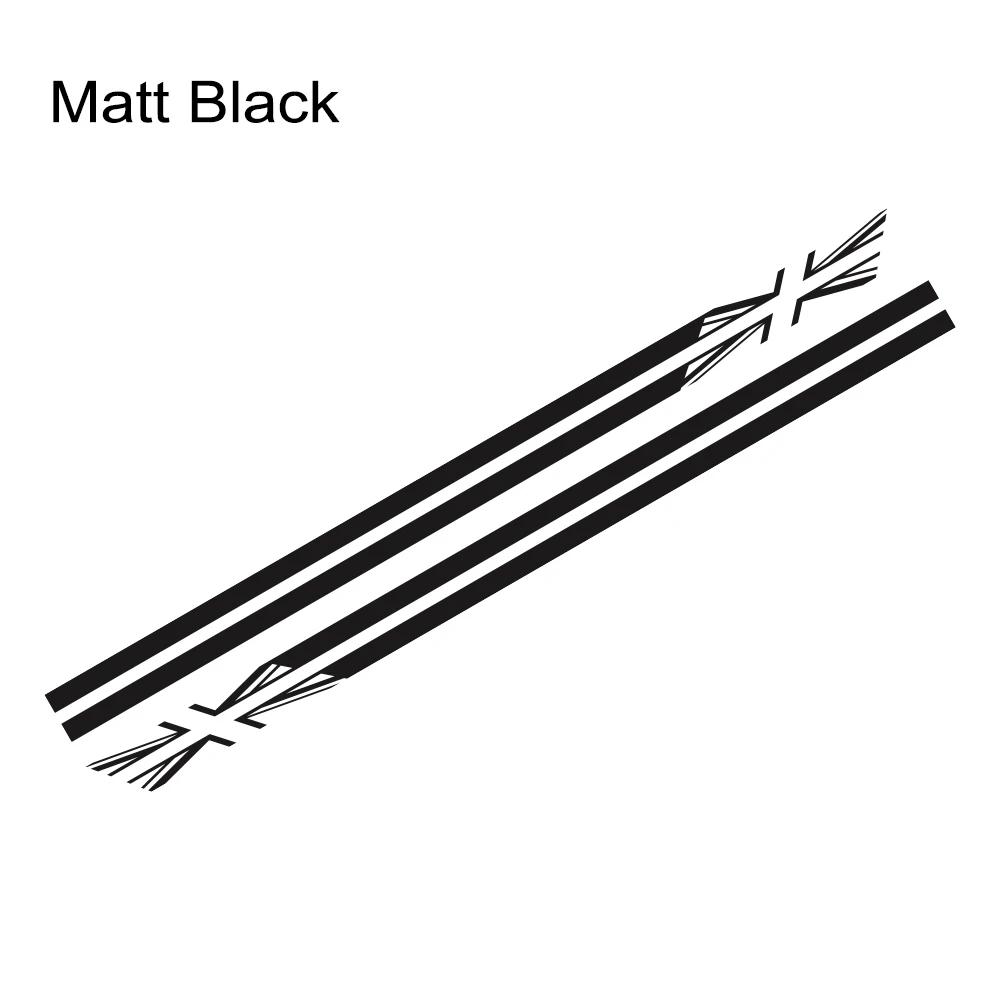 Car Door Side Stickers Union Jack Style Vinyl Decals Car Decor Accessories For MINI Cooper S JCW R55 R56 F55 F56 F60 R60 R61 F54