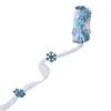 Multi Textured Christmas Ribbon Roll Creative Design Handmade Festive Garland  Craft Lovers