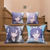 Blue Archive Hayase Yuuka Pillow Cover Sofa Couch Cushion Case Home Living Room Decoration