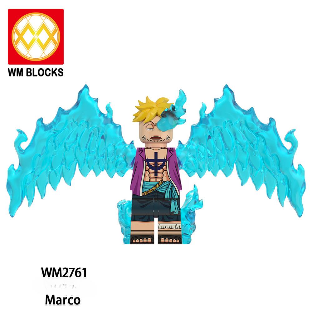 MOC WM6188 Аниме Фигурки Кирпичи 1 шт. собранные совместимые строительные блоки игрушки для детей подарок друзьям