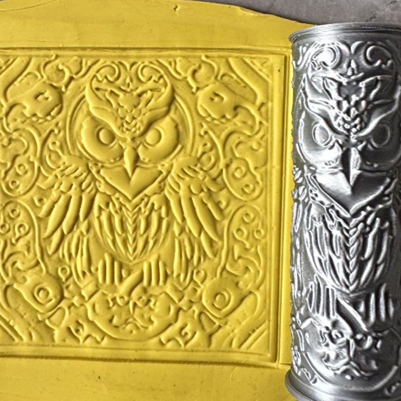 1PC Clay Texture Rollers DIY Rolling Pins Rollers Pottery Tools Clay Tile Roller Daily Multiple Options Available