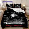 Dark Anime Trio Mystery Power Three-piece set (1 * duvet cover + 2 * pillowcase, without core) 2D Flat Bedding set Duvet cover and pillowcase