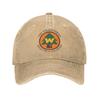 Кепка с козырьком Up Wilderness Explored Модная потертая джинсовая кепка Snapback с значком из аниме-фильма Для улицы Все сезоны Путешествия Мягкая кепка
