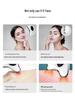 Массажер для лица Gua Sha с микротоками EMS: Прибор для шеи и красоты с постоянной температурой