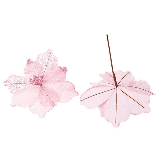 Рождественская пуансеттия Искусственные цветы Рождественская елка Венок Украшения DIY Декор Новый год Свадебная вечеринка Праздничный декор