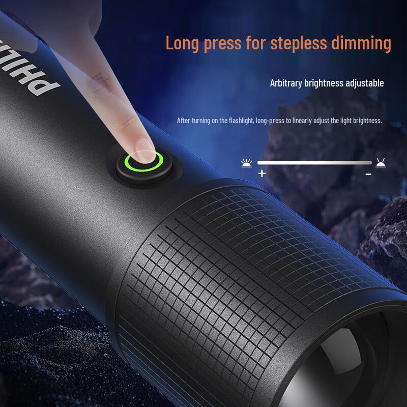 Philips SFL2185 LED Waterproof Flashlight