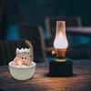 Cartoon Cat Candle Holder Living Room Kitchen Bathroom Resin Warming Paws Kitten Candlestick Desktop Decoration Christmas Birthday Gift
