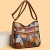 Women's Elegant Vintage Crossbody Bag Trendy HandBag Fashion Multi-pockets Shoulder Bag All-match Retro Crossbody Bag for Daily CLE