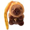 Capybara Plush Toy Keychain Creative Adorable Pendant Collectors Gifts Dolls