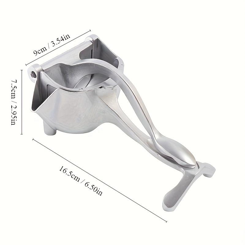 1 шт. Премиальная алюминиевая ручная цитрусовая соковыжималка, Идеально подходит для апельсинов, лимонов и гранатов, Идеально подходит для домашних кухонь, вечеринок и баров