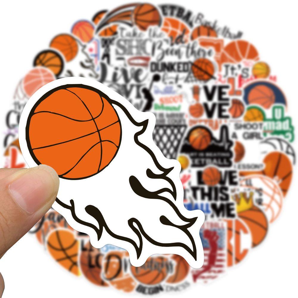 Scrapbooking Ornament Graffiti Basketball Stickers Suitcase Skateboard Decor Decorative Decals