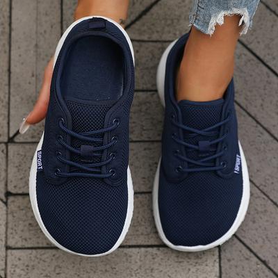 Новые женские туфли широкой колодки, мягкие дышащие удобные кроссовки на шнуровке для ходьбы, для улицы, для тенниса, для медленного бега, женские туфли на платформе