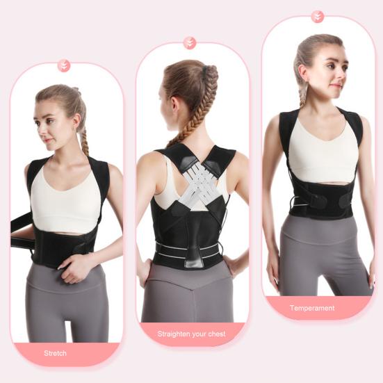 Регулируемый дышащий корректор осанки для мужчин и женщин, поддержка спины для подростков, корсет для спины, анти-горбун, корректирующий ремень