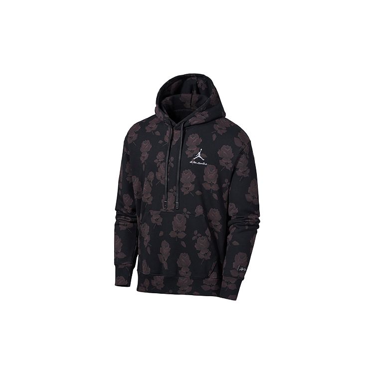 Jordan Мужская толстовка с принтом по всей поверхности x A Ma Maniere SS22 Черная DJ9753-010