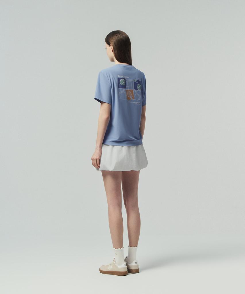 Мужская футболка с коротким рукавом SERGIO TACCHINI U Rayfresh Graphic (L.Индиго)
