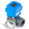 U.S. Solid Electric Ball Valve 9-36V AC/DC Electric Ball Valve, 2-Wire Automatic Return, Two