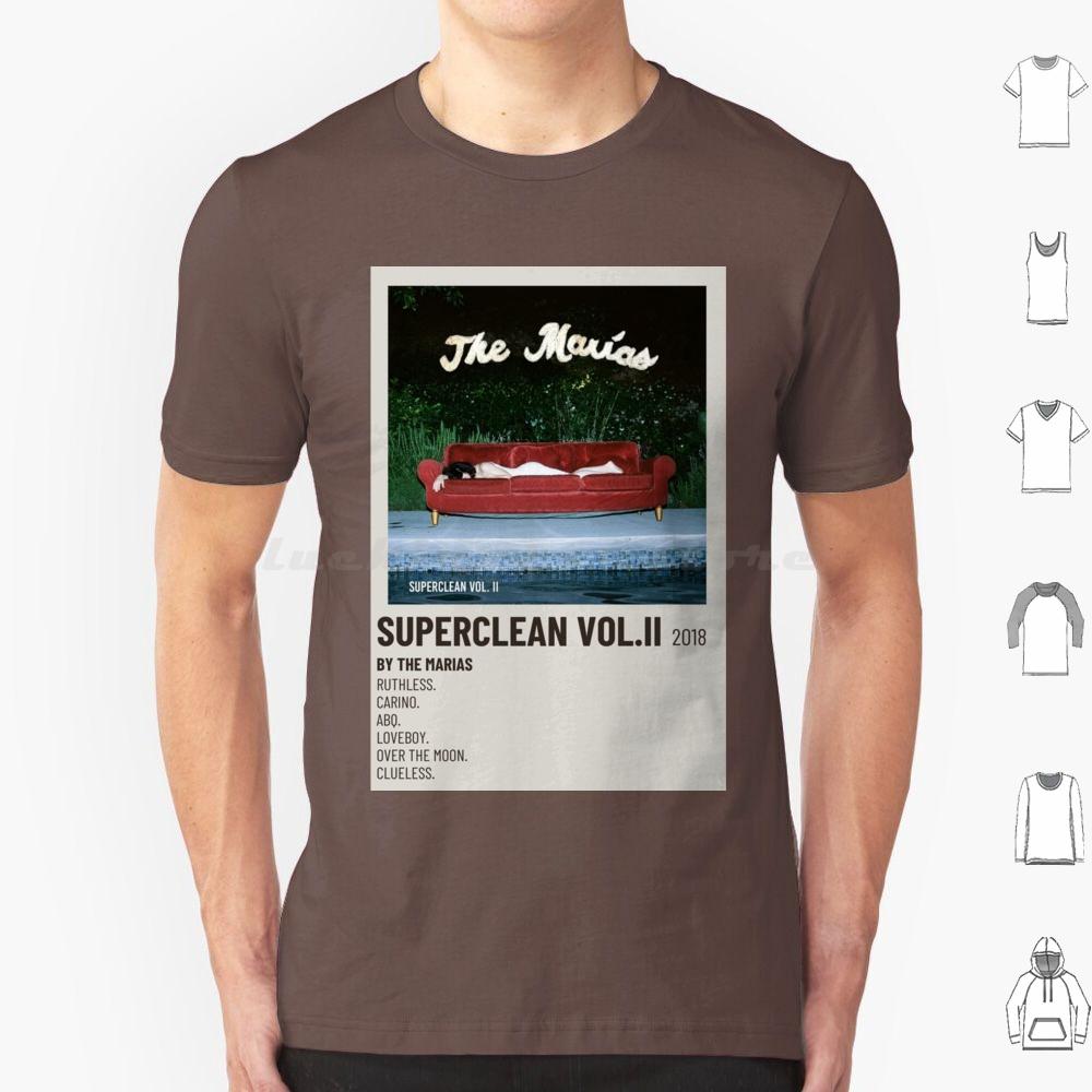 Superclean T Shirt Cotton Men Women DIY Print Music Song Album Cover Band Alternative Indie Music Albums Musics Marias