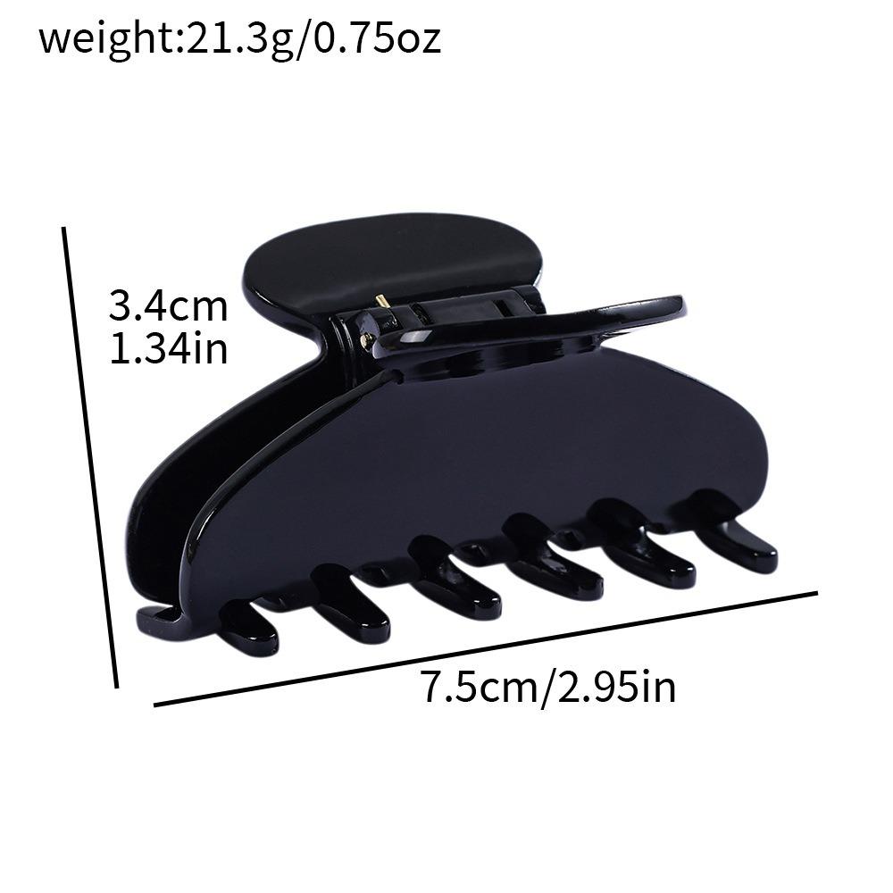 Acetate Material Hair Claw Clip 7.5cm Size Hair Accessories Clip Side Hair Clip For Women Girls