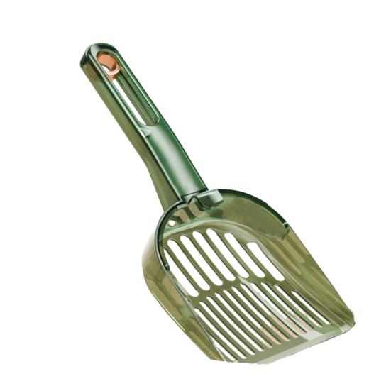 Лопатка для кошачьего туалета с эргономичной ручкой, расширенная полая конструкция, многоразовая лопатка для домашних животных, инструмент для чистки какашек