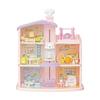 TAKARA TOMY Sumikkogurashi Липкий Уголок Сумикко Поворотный Белый Медведь Лифт 3-этажный Угловой Дом