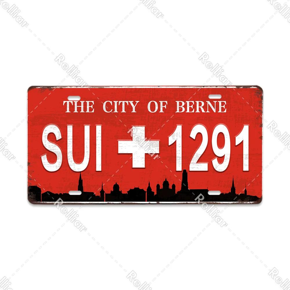 Город Вашего Места Металлическая Жестяная Табличка Винтажная Городская Табличка Декор для Бара, Стены, Париж Нью-Йорк Берлин Подарочный Постер Разные Регионы