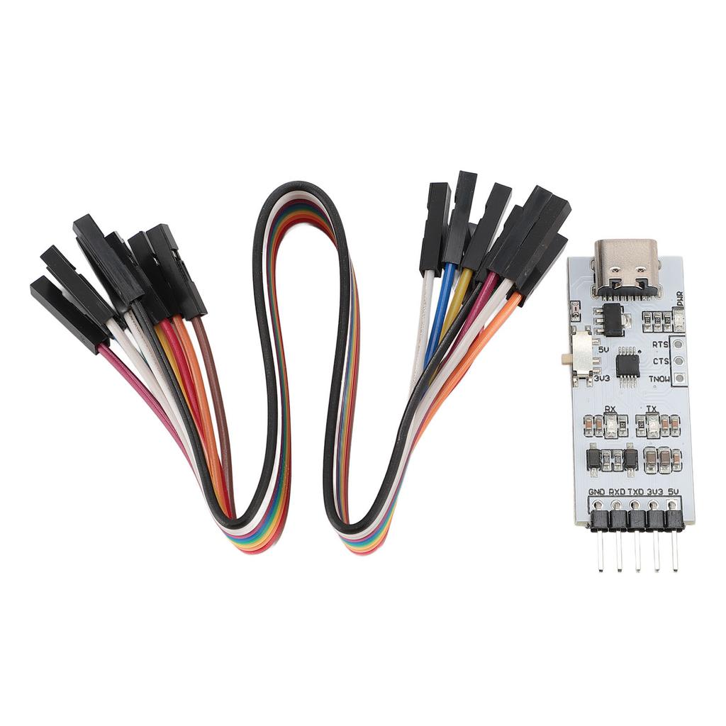 USB To TTL Serial Port Module Type C To UART STC 3.3V 5V Converter Module for XP for Win 7 8 10