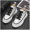 Luxury Spring and Autumn Men's High Top Soft Sole Comfortable Sports Shoes 2024 Breathable Fashion Versatile Casual Shoes