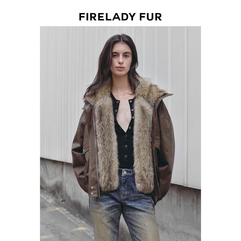 Fu Zhien CHIC PARKA Bonfire Stories Coyote Fur Collar Parka