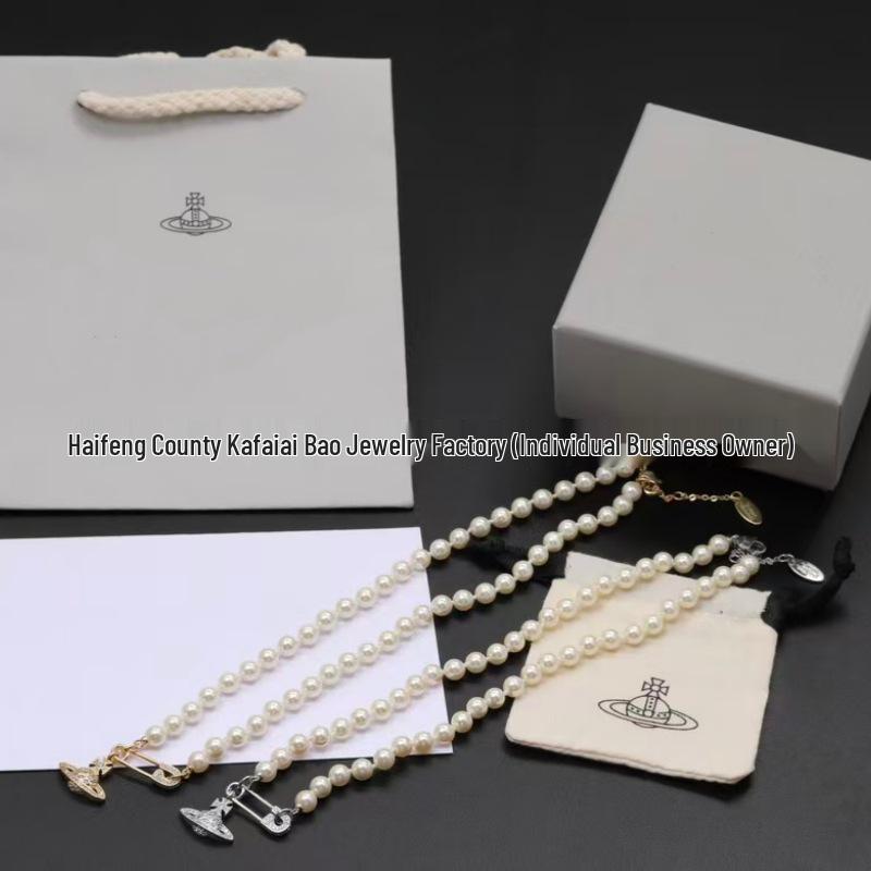 Брошь Seiko West Бриллиантовое Ожерелье Женское Легкая Роскошь Дизайн Сатурна