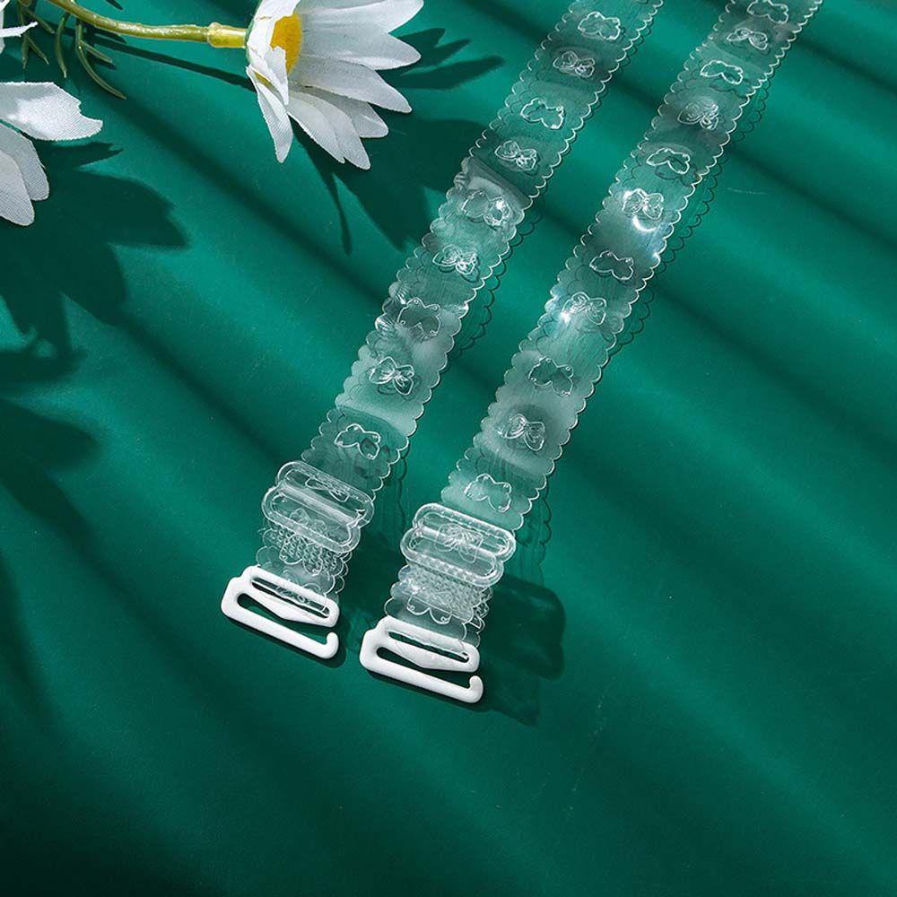 Straps Transparent Bra Straps Adjustable Bra Belt Pectoral Girdle Invisible Shoulder Straps
