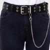 Adult Fashion News Product Eyelet Decorative Metal Buckle Chain Belt