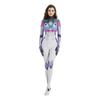 Halloween Women Game Network Armor Cosplay Jumpsuit Mechanical Combat Mecha Masquerade Party Zentai Suit Rave Outfit Bodysuits