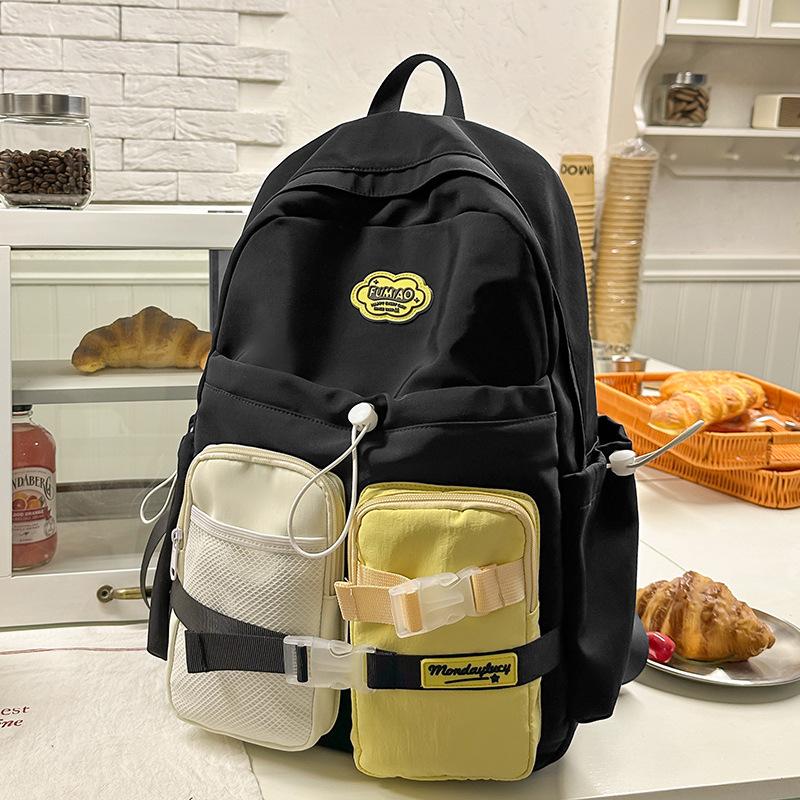 Новые школьные ранцы для девочек начальной школы с ярким внешним видом и для учеников средней школы с несколькими рюкзаками