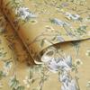 Holden DÃ©cor Rural Paradise Floral Bird Trail Wallpaper