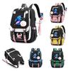 Stitch Cartoon Backpack For Boys Girls With Usb Charge Port