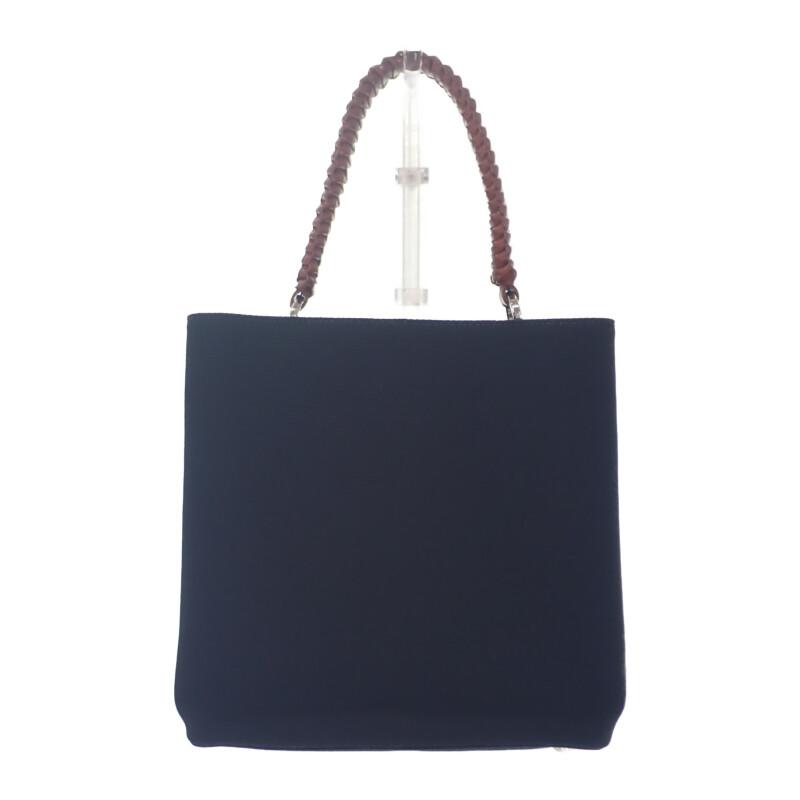 Prada 1BA212_2DID_F0B7K_V_POO Handbag black/Brown Canvas/leather Women