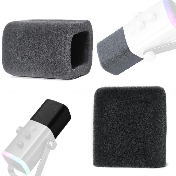 Noise Reducing Sponges Cover for AmpliGame AM8 Microphones for Comfort and Clear Sound Output Performances