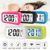 Large Display With Calendar For Home Office Table Clock Snooze  Kids Clock LED Desktop Digital Clock