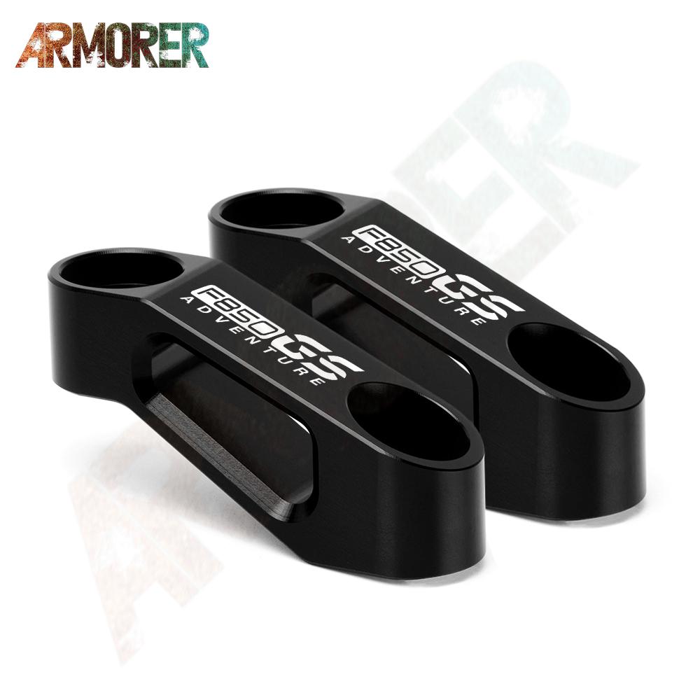 Для BMW F 850 ​​GS ADV F850GS ADVENTURE F 850GS F850 GS мотоциклетные зеркала заднего вида, удлинитель, удлинитель, адаптер