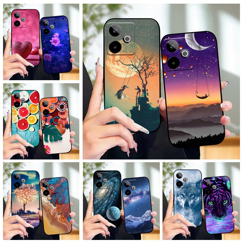 Чехол для Realme GT 7 T GT7T 2025 Новая Мода Мягкий Силикон ТПУ Задняя Крышка Телефона Для Realme GT7 Pro RMX5011 Чехол Ударопрочный Capa