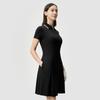 New FILA Golf Series Short Sleeved Dress Women's Pitch Black BK A11W525303F-BK